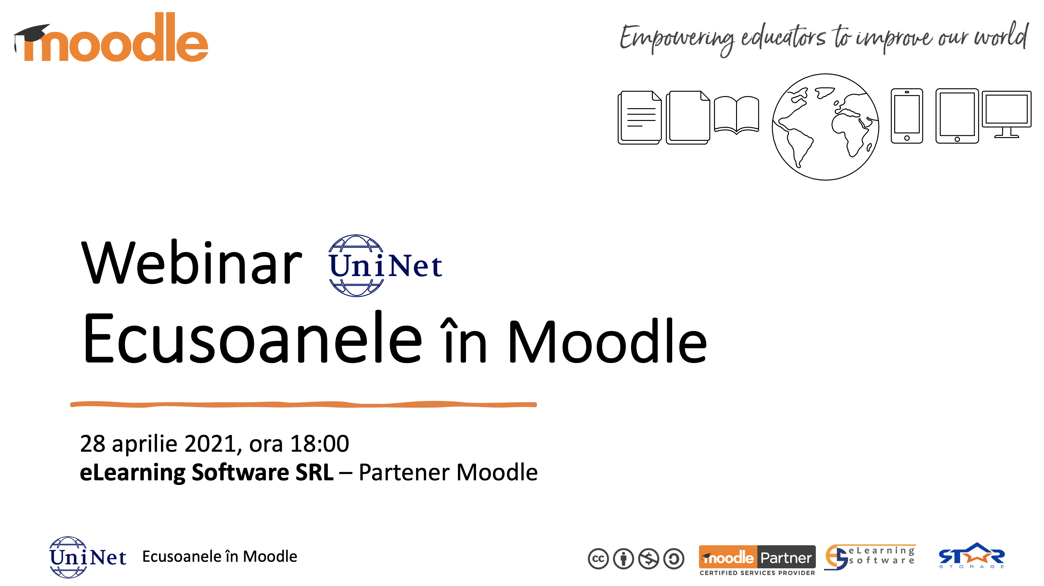 Webinar Ecusoanele în Moodle