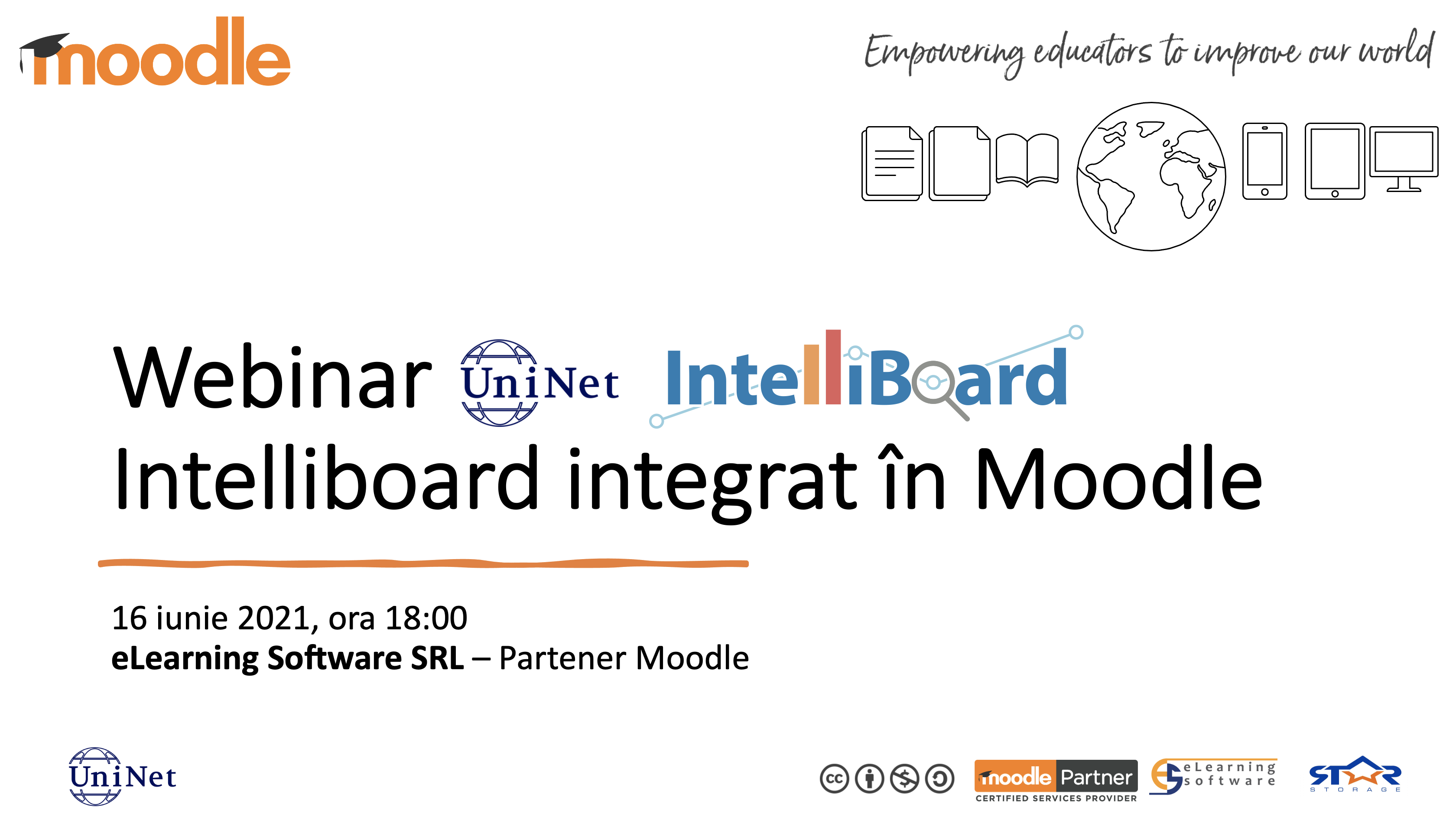 Webinar Intelliboard integrat în Moodle