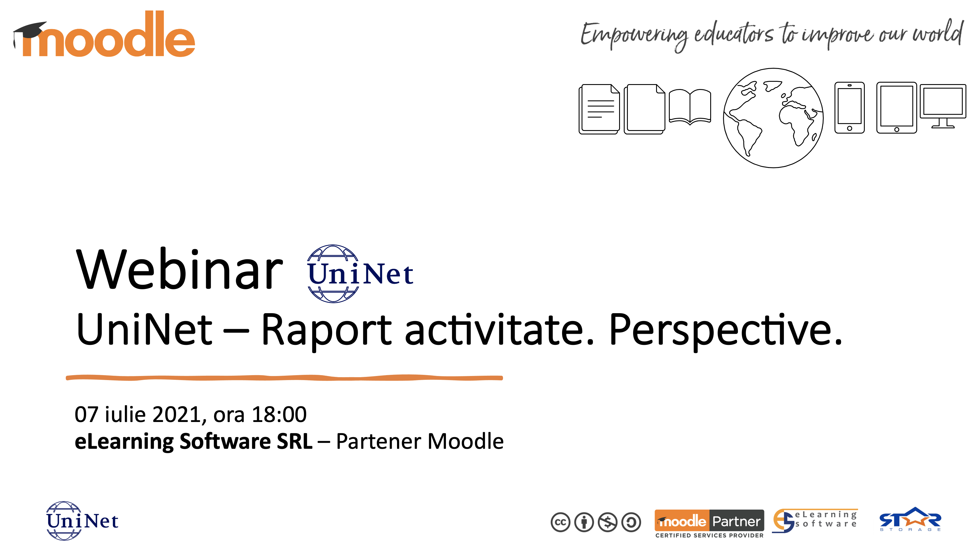 Webinar. UniNet - Raport activitate. Perspective.